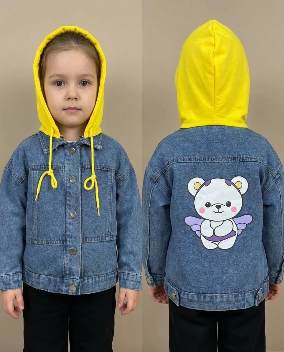 Джинсовая куртка Charos 123-6 - фото 3