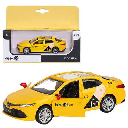 Автомобиль Яндекс GO Toyota Camry Такси 1:43 желтый