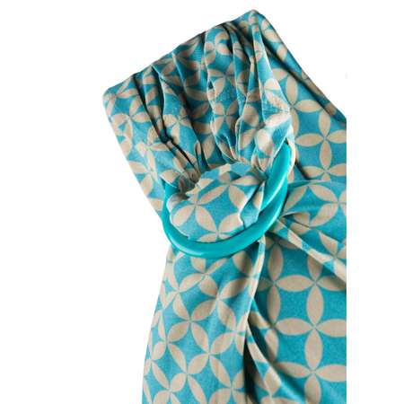 Слинг ZAFFIRO №17 Be Close 22 Light Blue/Turquoise rhombuses