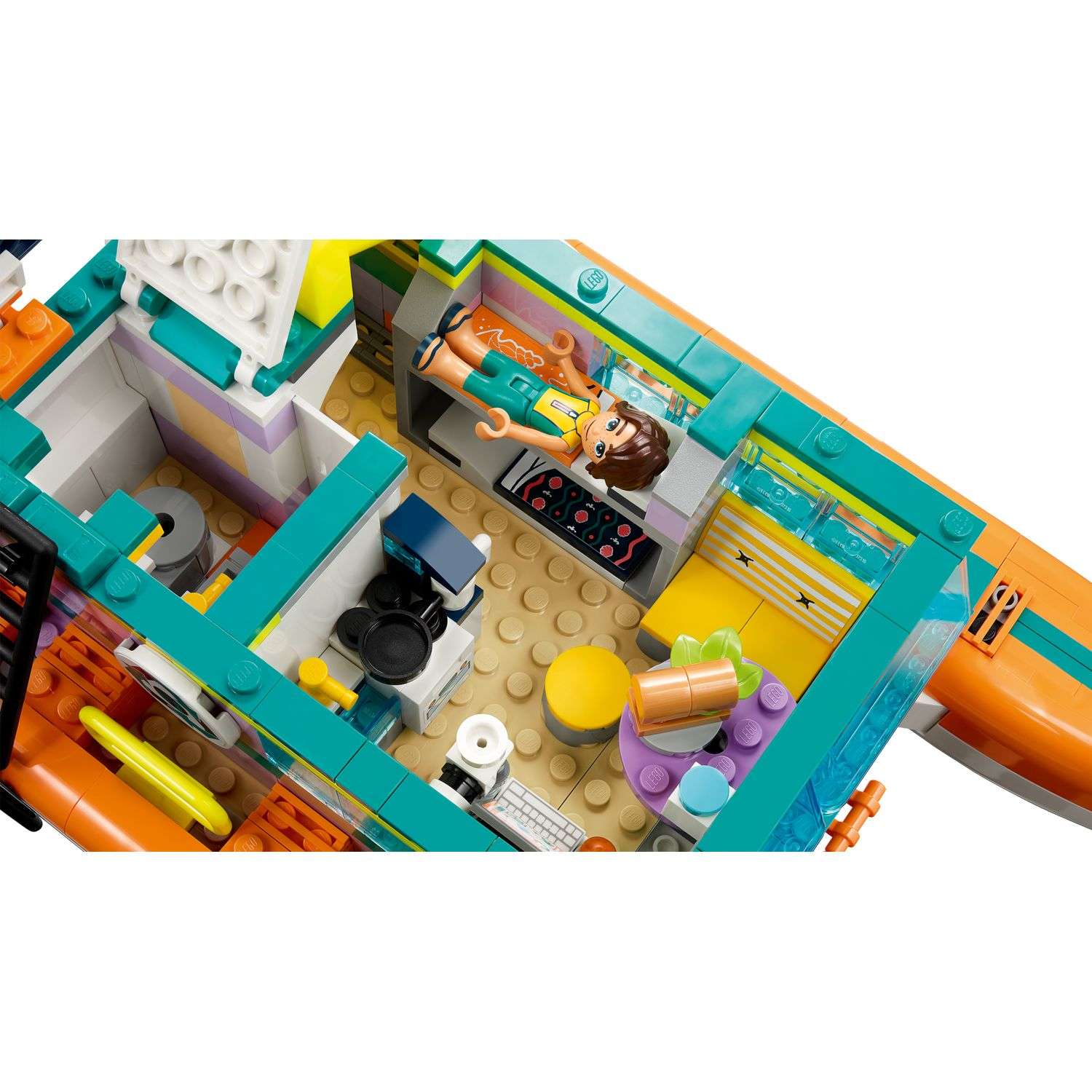 Конструктор LEGO Friends Sea Rescue Boat 717 дет. - фото 7
