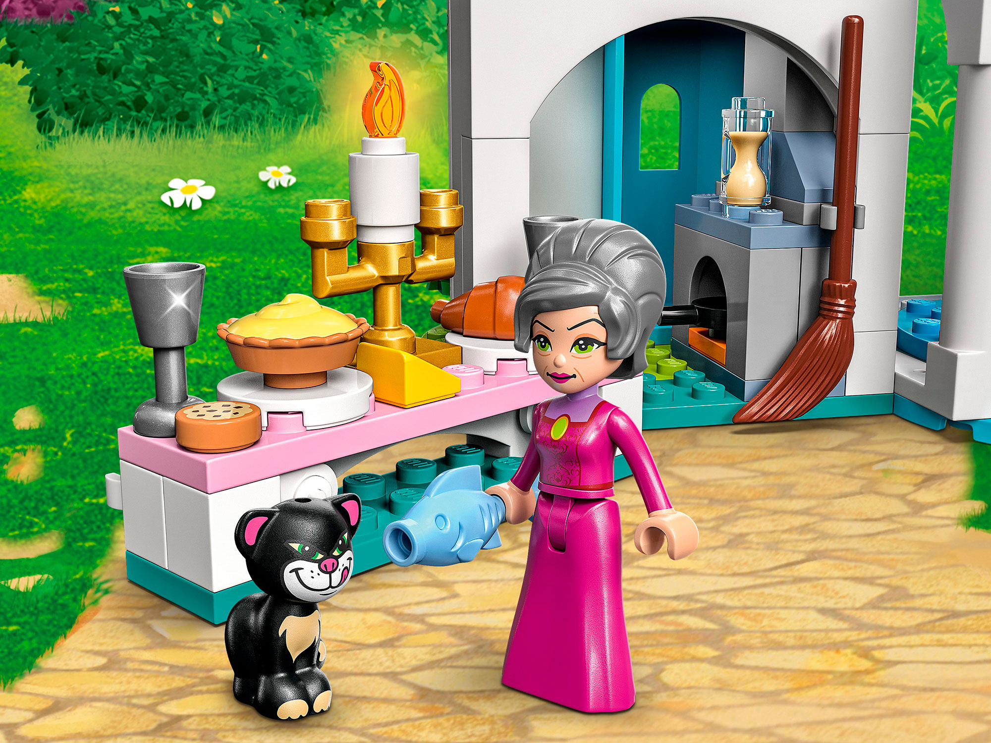 Конструктор LEGO Disney Princess Замок Золушки и Принца блочный - фото 12