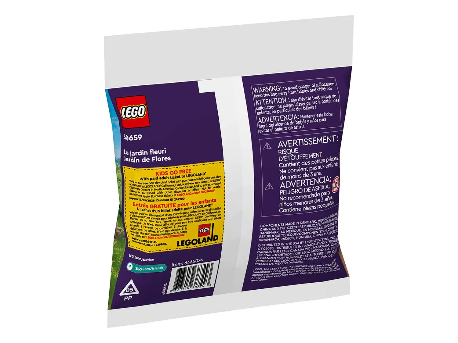 Конструктор LEGO 30659 64 дет. - фото 3