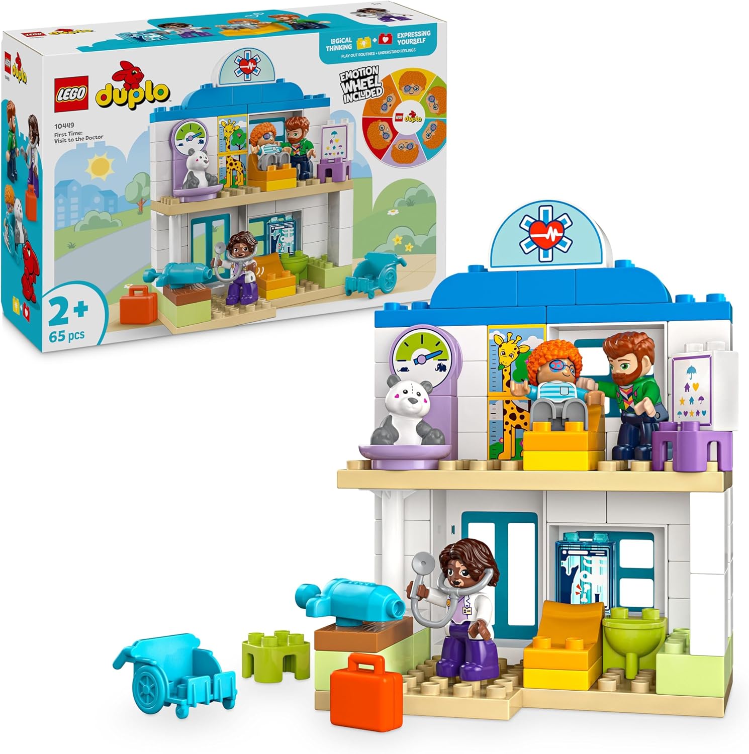 Конструктор LEGO DUPLO Первый визит к доктору - фото 1