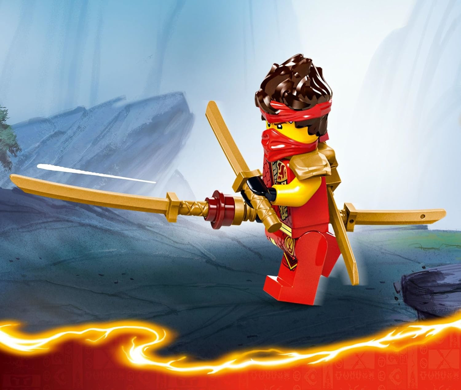 Конструктор LEGO NINJAGO Первородный дракон огня 1716 дет. - фото 6