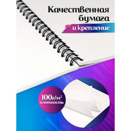 Альбом ШКОЛЬНЫЙ МИР Детский А4 40 лист. 2 шт.