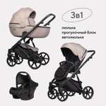 Коляска 3в1 Riko Basic Montana бежевый