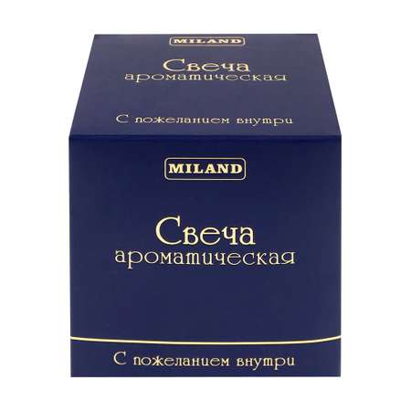 Свеча ароматическая с пожеланием Miland \"Жасмин\"