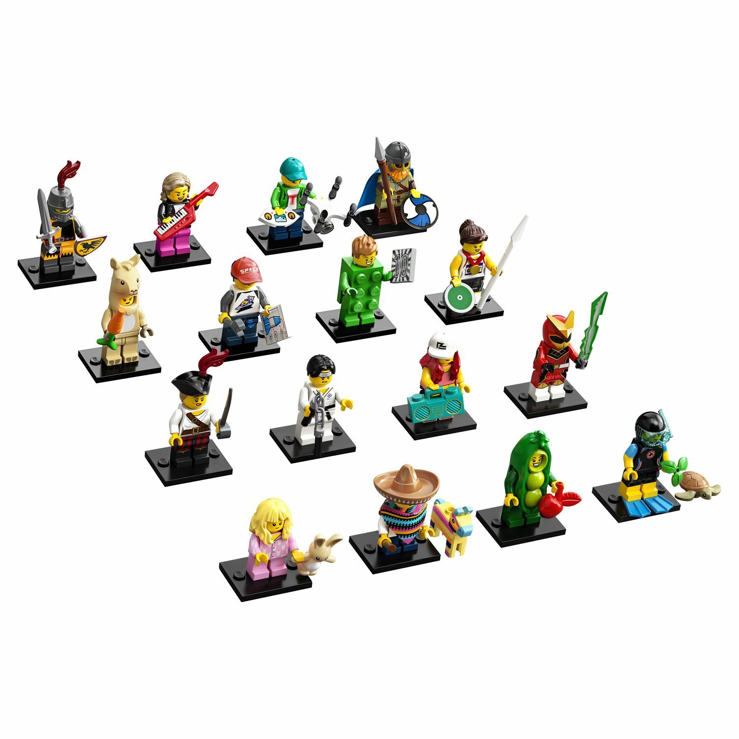 Конструктор LEGO Minifigures Series 20 блочный - фото 15