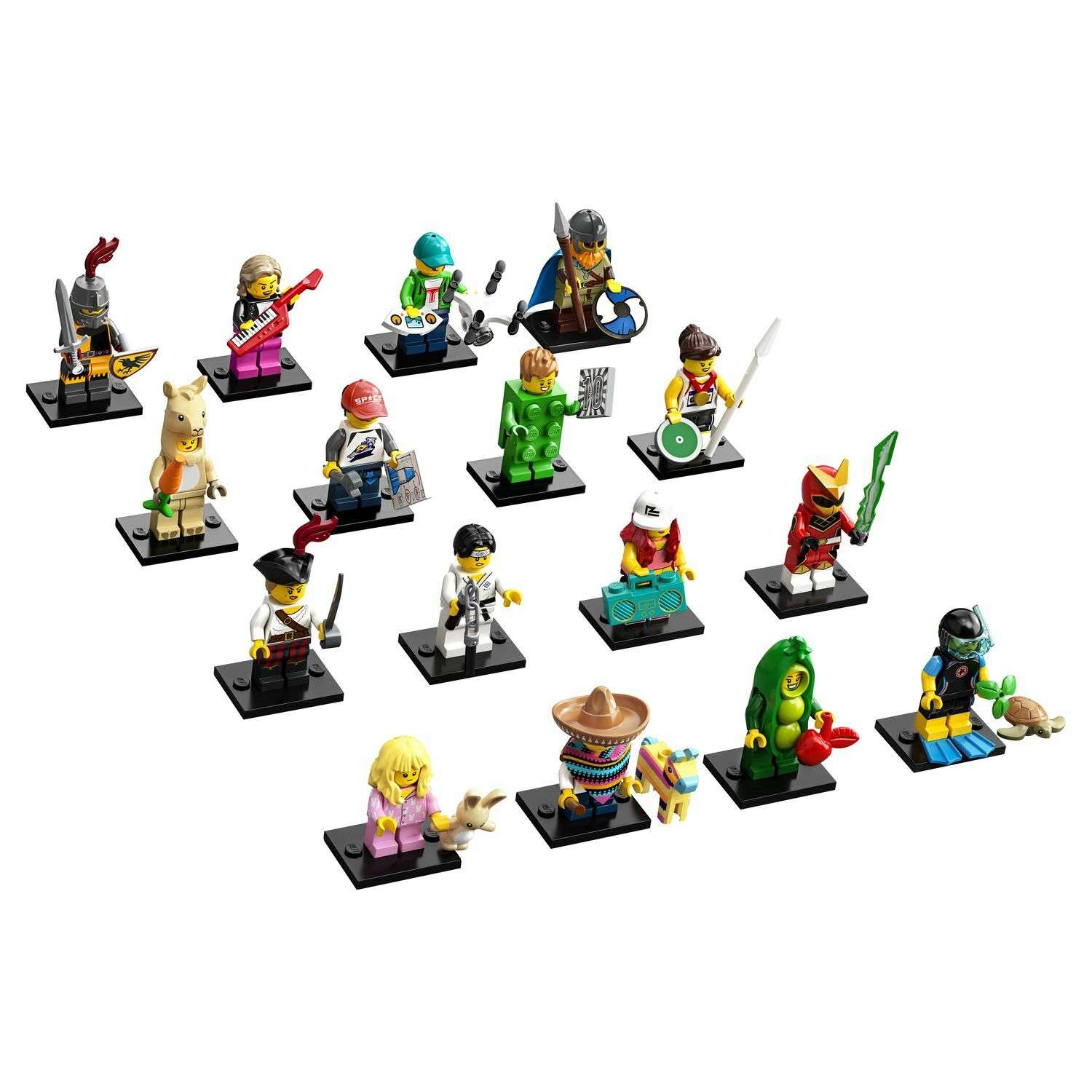 Конструктор LEGO Minifigures Series 20 блочный - фото 15