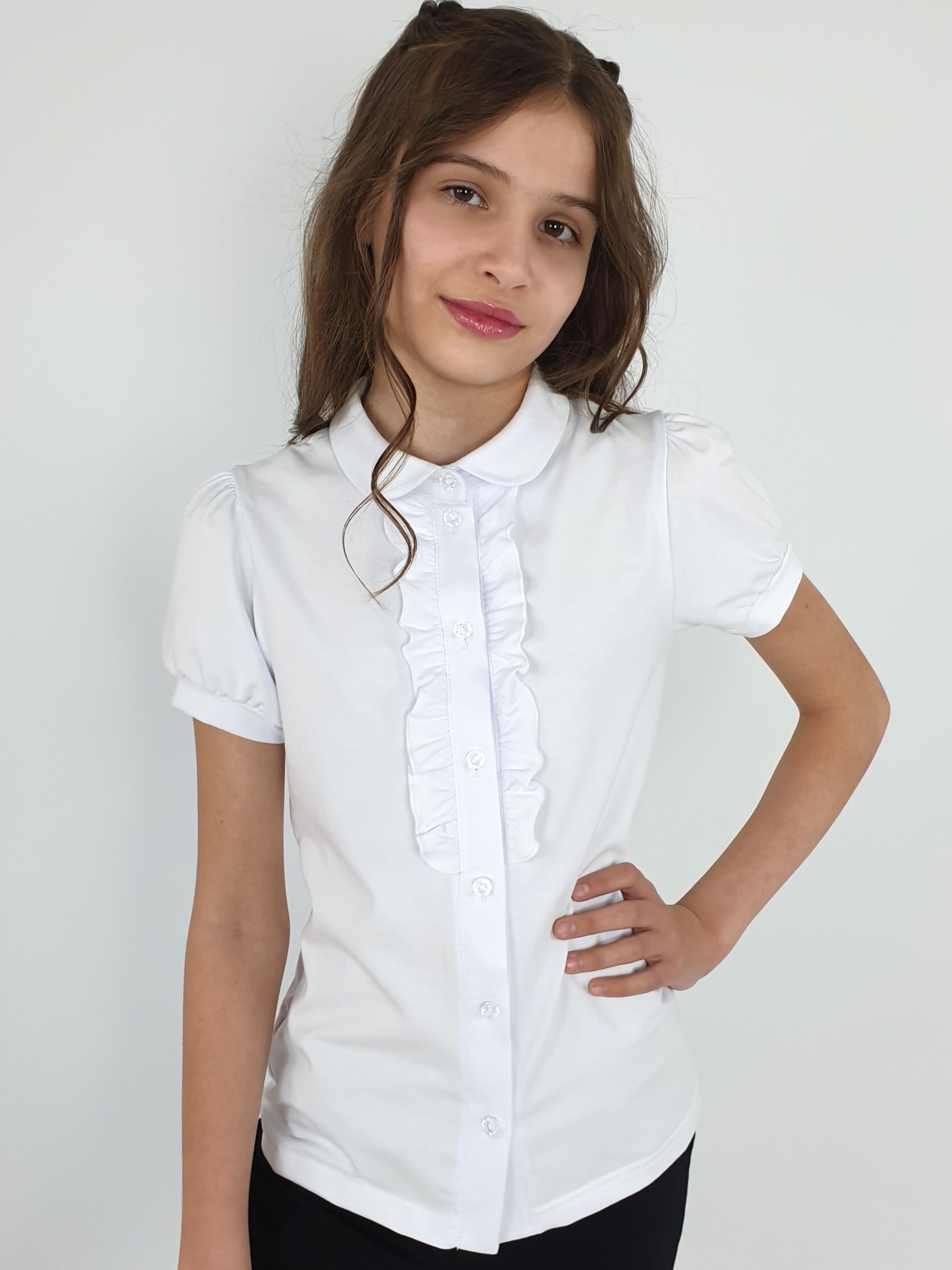 Блузка Luneva Шк 02-1. - фото 11