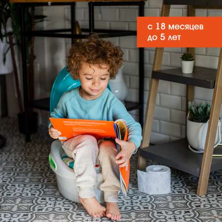 Горшок Summer Infant 3в1 Step-By-Step Бирюзовый