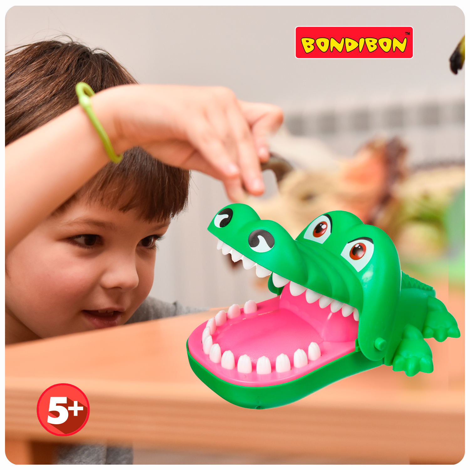 Настольная игра Bondibon на реакцию Зубастый Крокодил - фото 8