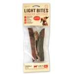 Лакомство для собак LIGHT BITES Говяжья кожа полоски S 50г LB0021