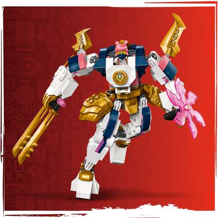 Конструктор LEGO NINJAGO Soras Elemental Tech Mech блочный