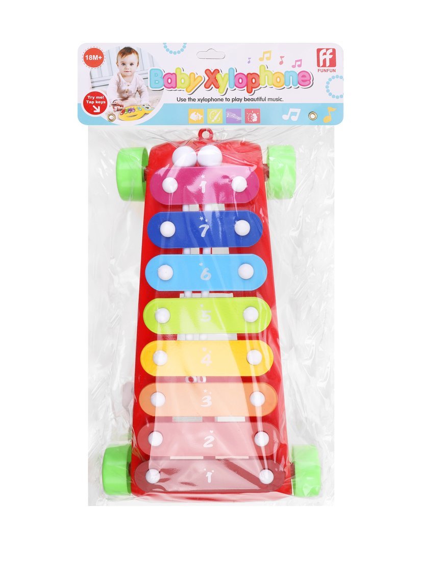Игрушка музыкальная Наша Игрушка ксилофон - фото 3