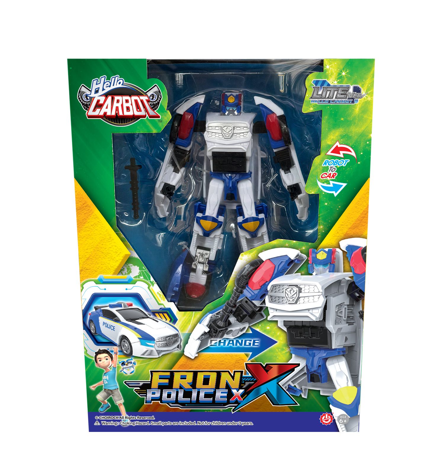 Фигурка Hello Carbot FronPolice X мини - фото 7