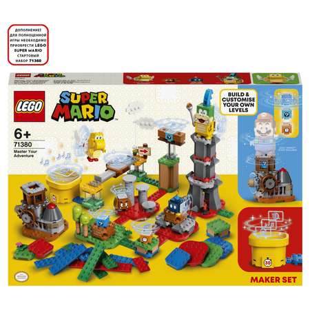 Конструктор LEGO Super Mario Твои уровни Твои приключения блочный