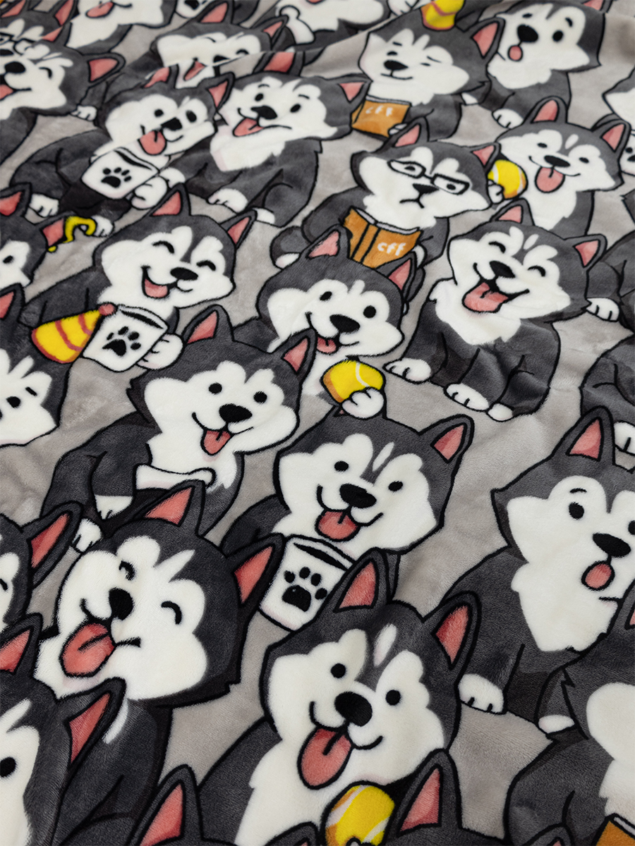 Покрывало BRAVO Хаски 150 x 200 см велсофт - фото 3