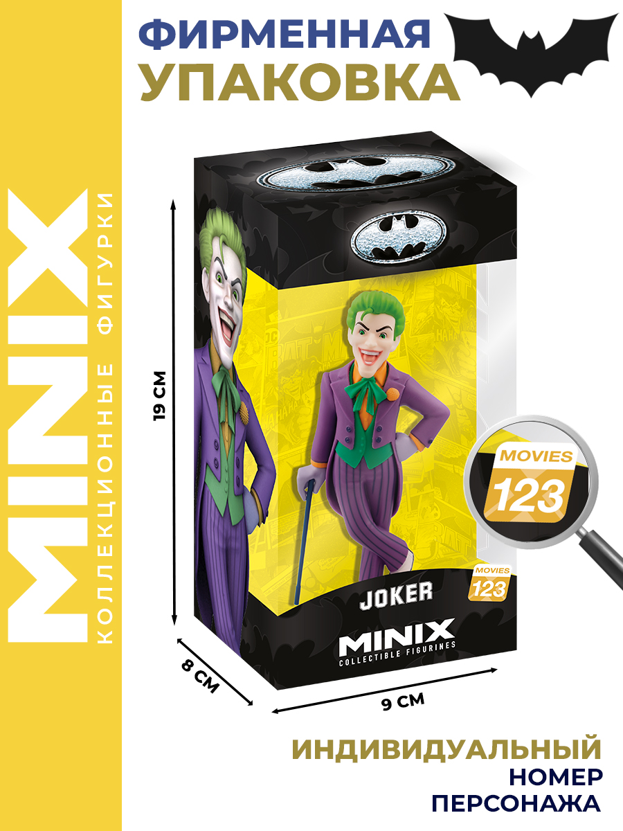 Фигурка MINIX DC Комикс Джокер 12см - фото 3