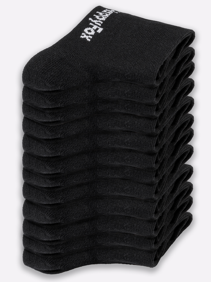 Носки 12 пар HappyFox HFET2001NBчерный.12 - фото 10