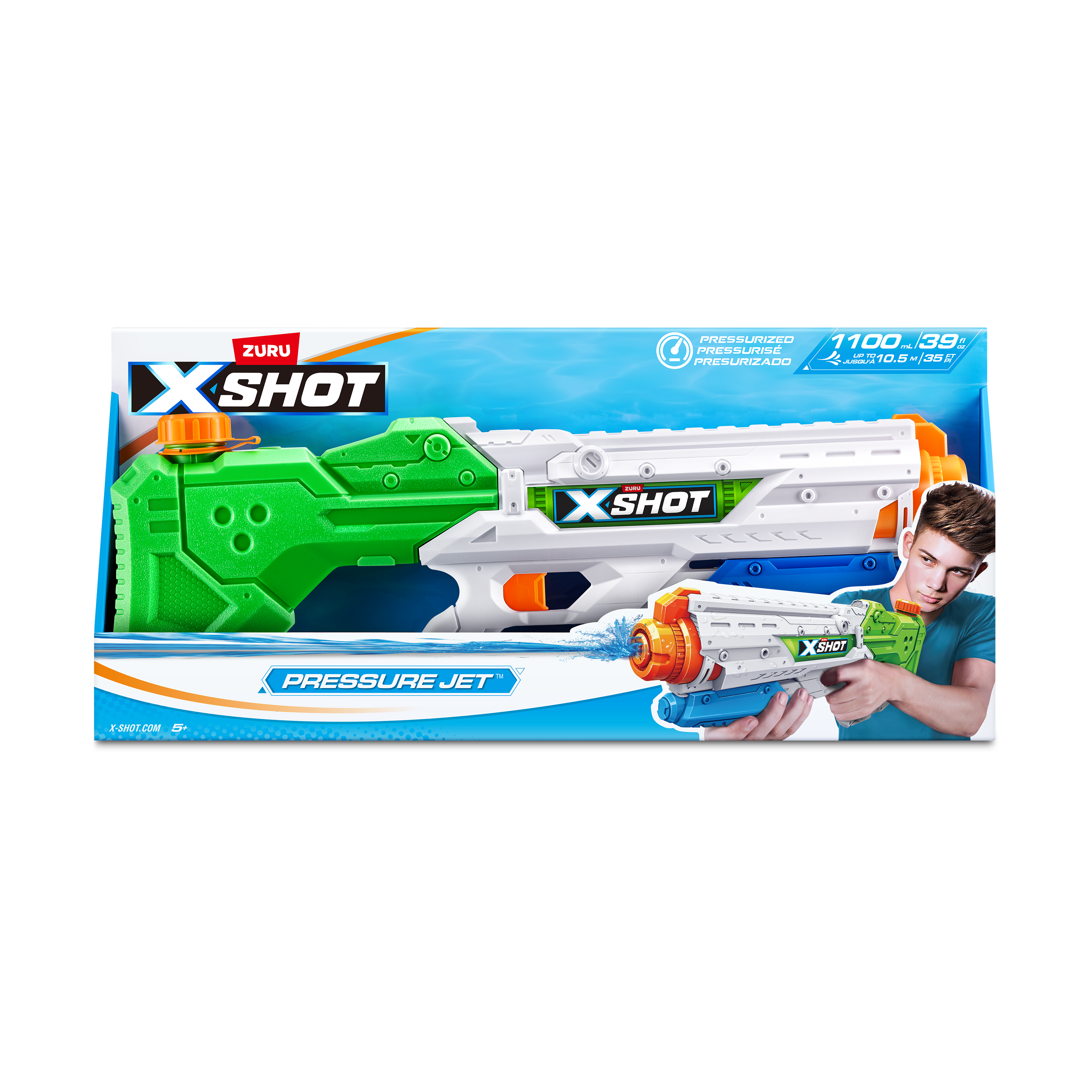 Бластер водный Zuru XSHOT  Ворфейс Прежер Джет - фото 2