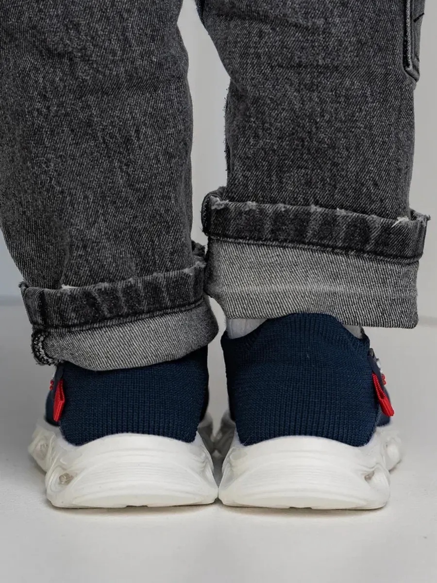 Слипоны ТопТошкин 26-G-син - фото 20