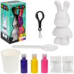 Набор для творчества 1TOY Краска Зайка 23 см роспись красками