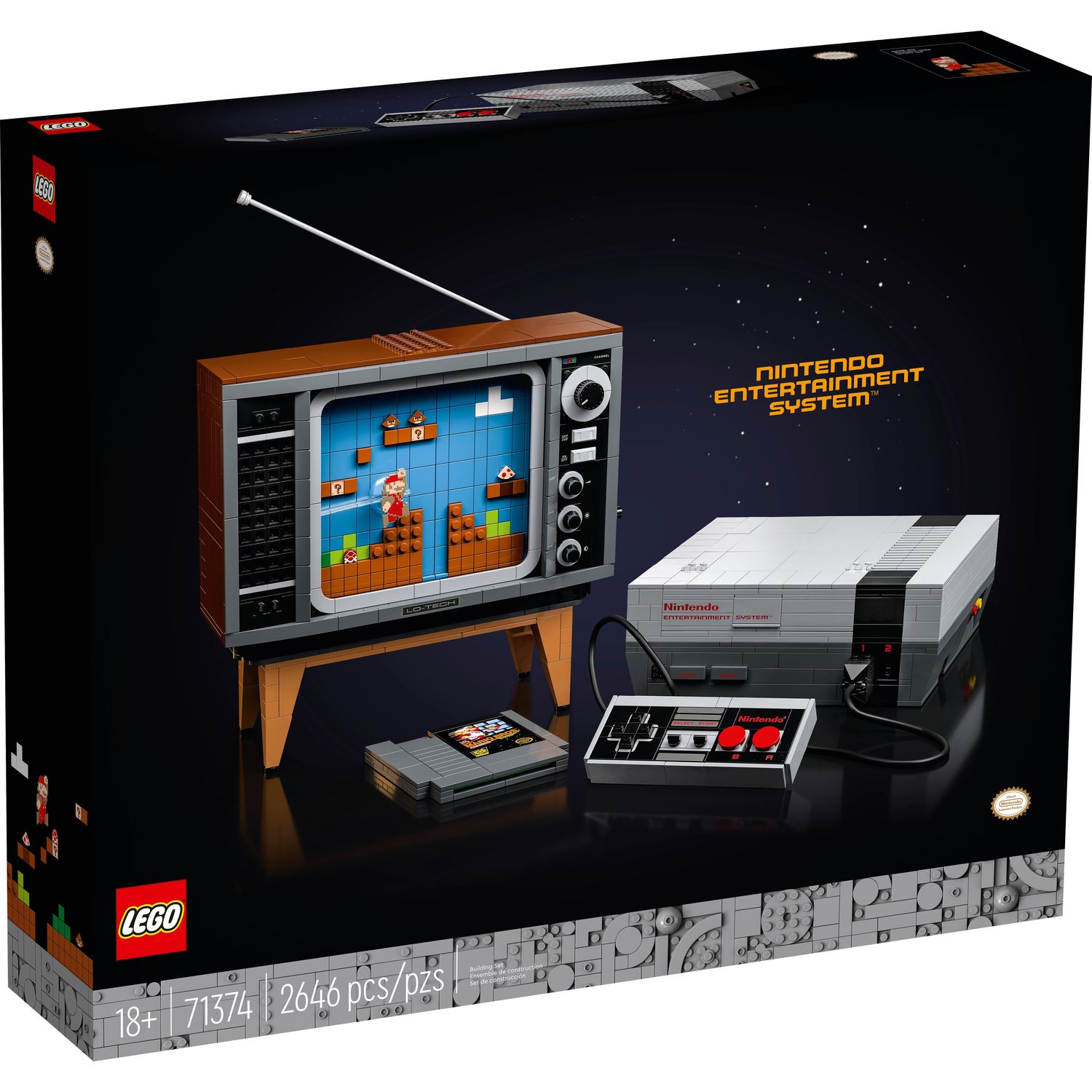 Конструктор LEGO Super Mario Nintendo Entertainment System 2646 дет. - фото 1