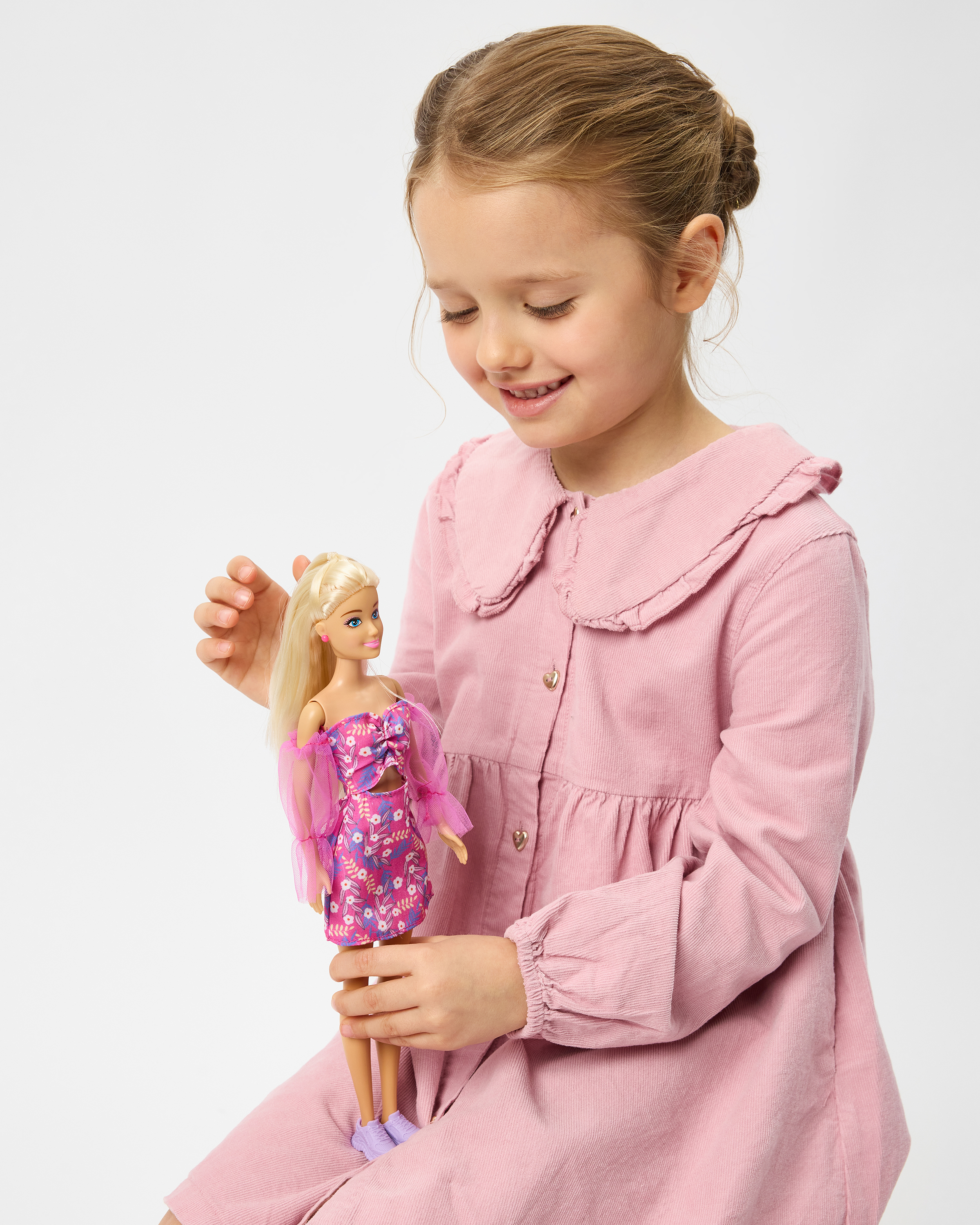 Кукла модельная Demi Star в платье с воланами высота 29 см 616586-1 - фото 7