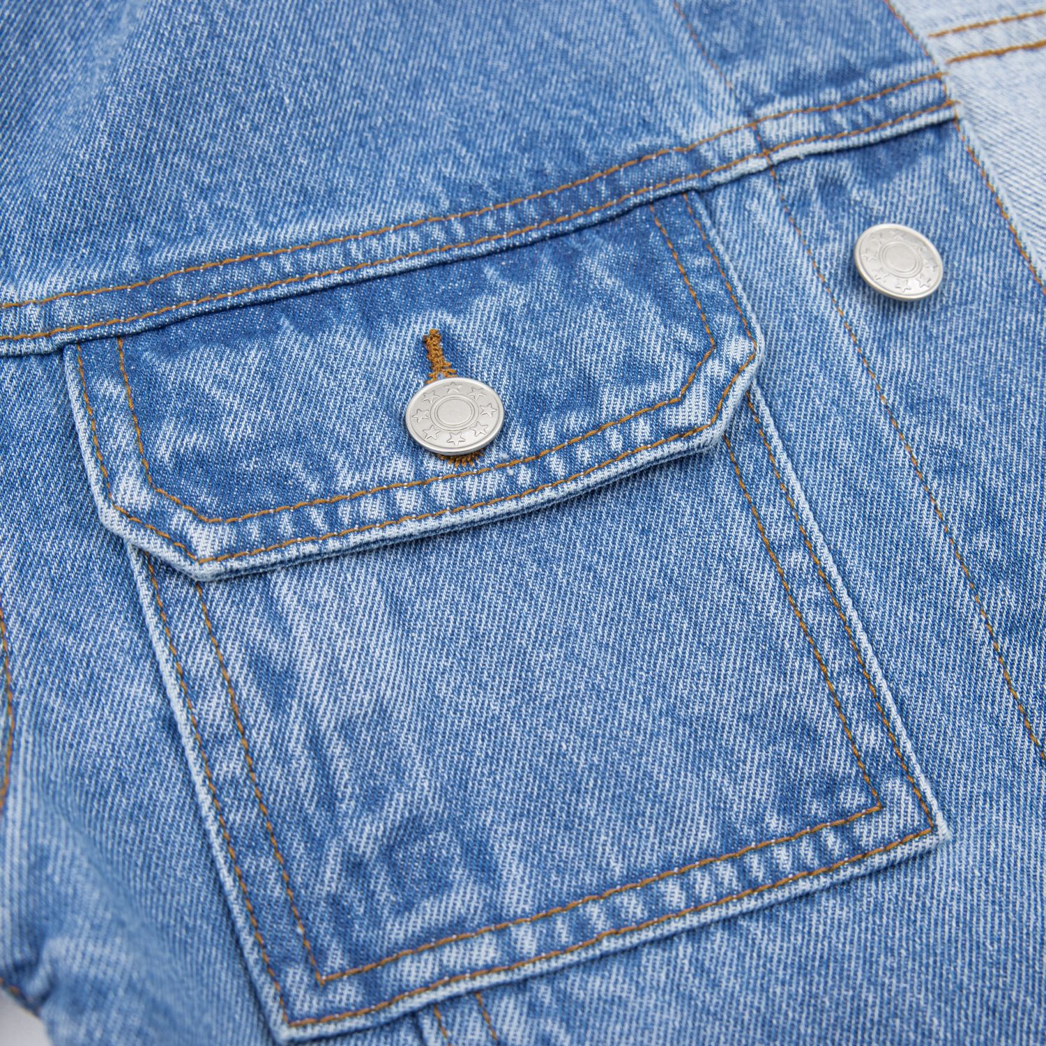 Джинсовая куртка Котофей 07705001-40 - фото 4