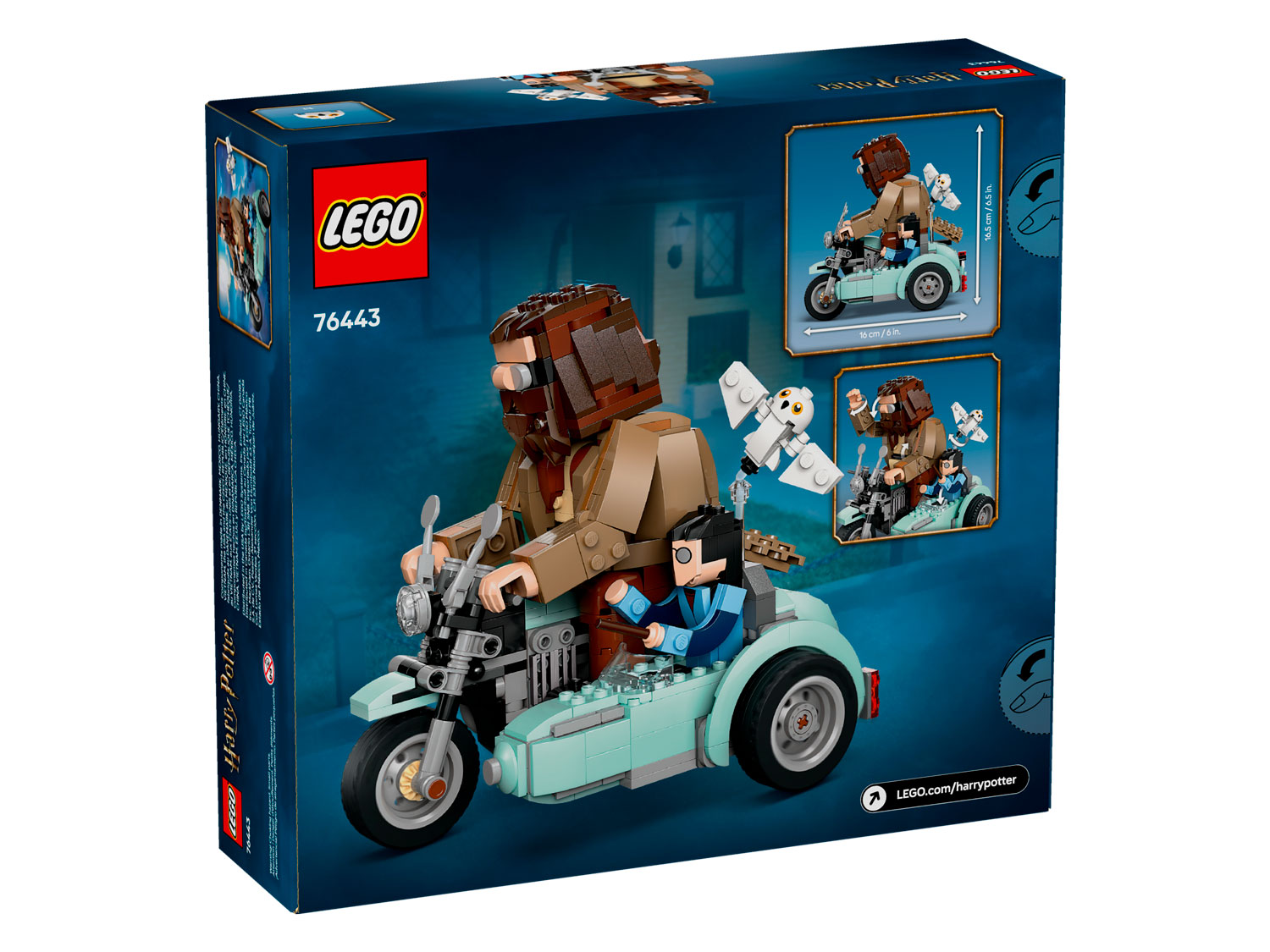 Конструктор LEGO Harry Potter Поездка Хагрида и Гарри 617 дет. - фото 6