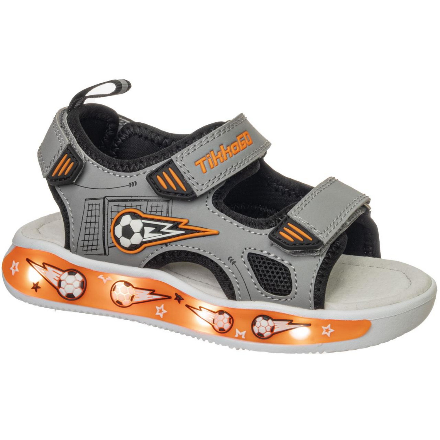 Сандалии TikkaGo 3D34_11261_grey-orange - фото 1