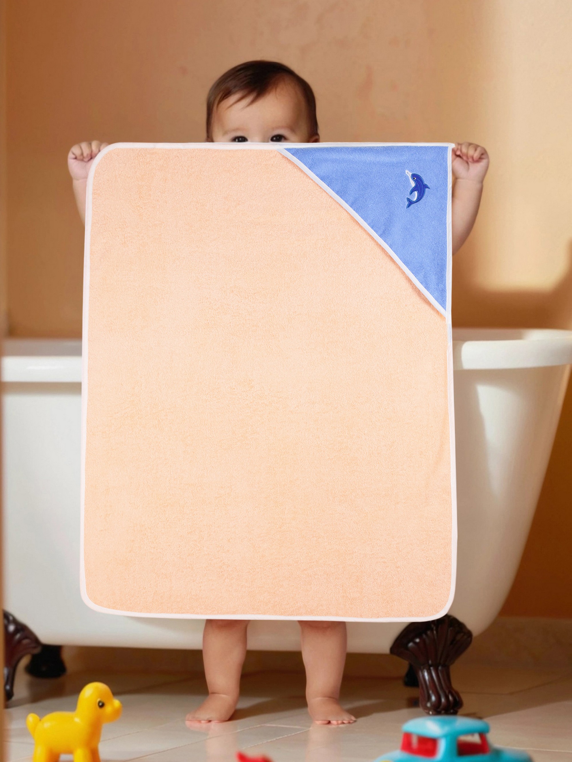 Полотенце уголок Wellness Малыш-23/55_Д 80 x 100 см 1 шт. - фото 2