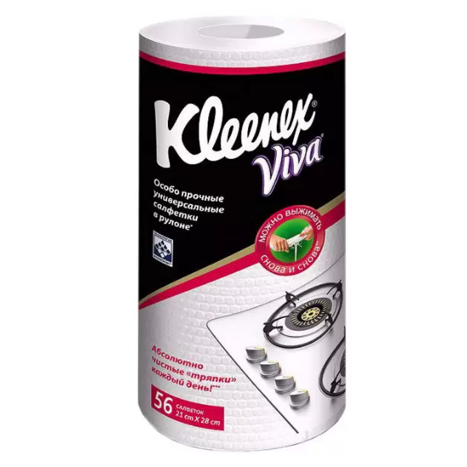 Салфетки Kleenex Viva универсальные 56 шт. - фото 2