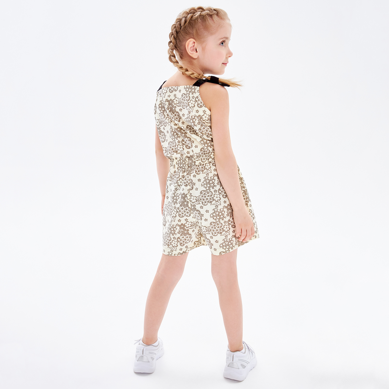 Полукомбинезон Lucky Child 143-31к/цветы/2-12 - фото 7