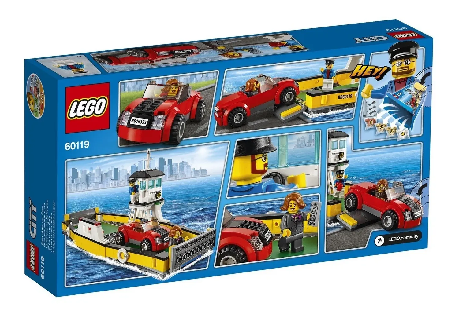 Конструктор LEGO City 60119 301 дет. - фото 4