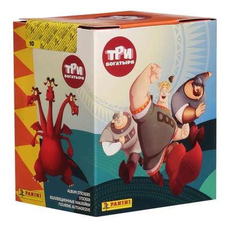 Наклейки Panini Три богатыря 50 шт.