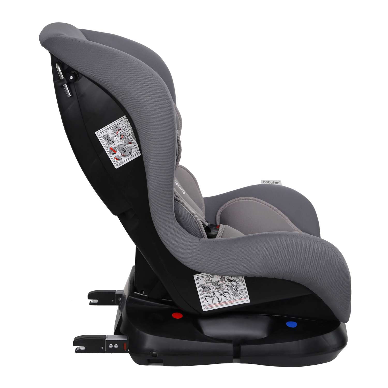 Автокресло Babyton Nord Fix Grey Isofix 0+/1 (0-18 кг) - фото 15
