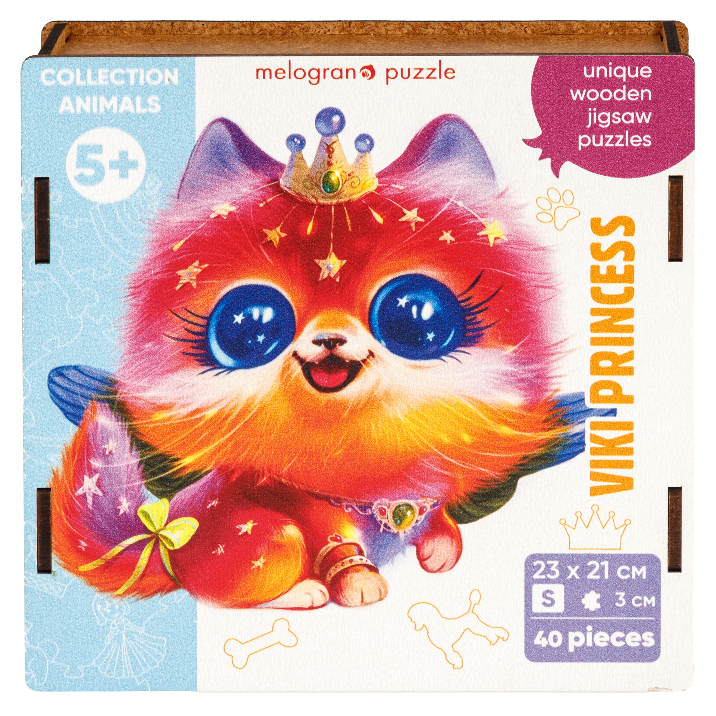 Пазл Melograno puzzle деревянный - фото 1