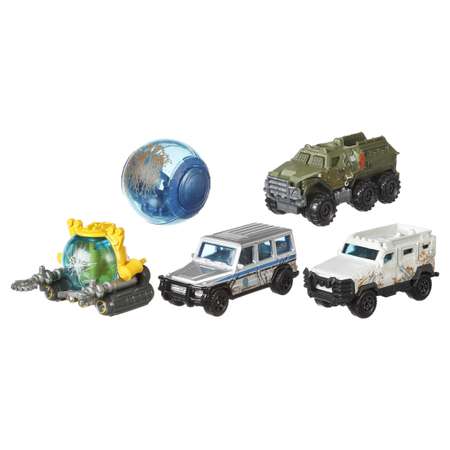 Боевая машина Matchbox Jurassic World Боевые раны в ассортименте
