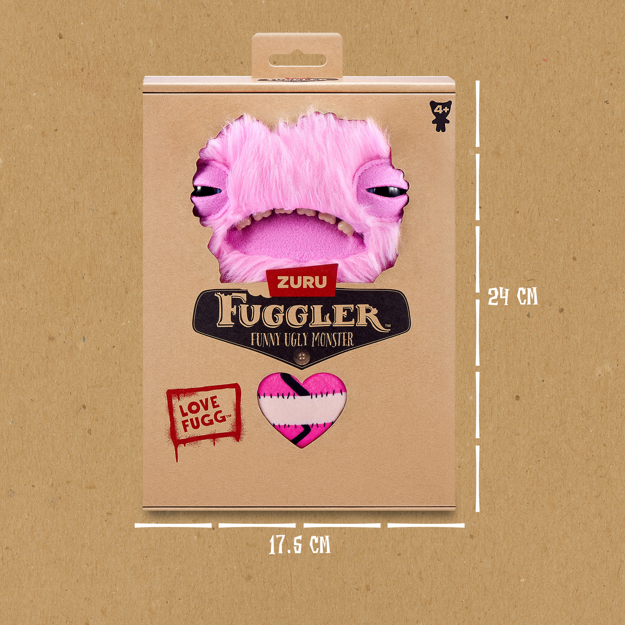 Игрушка мягкая FUGGLER 24 см - фото 3