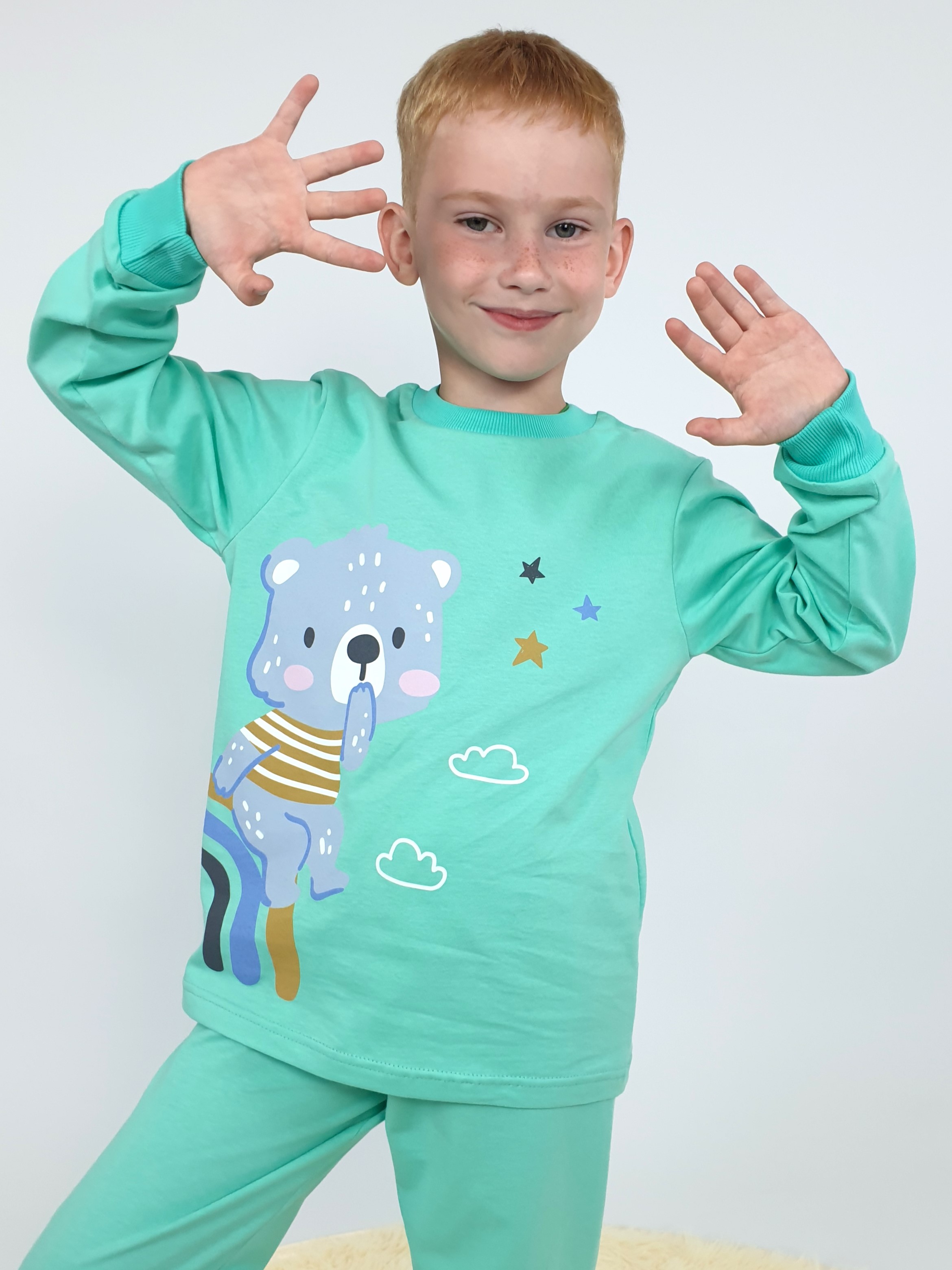 Пижама Luneva 8-65-8. - фото 3