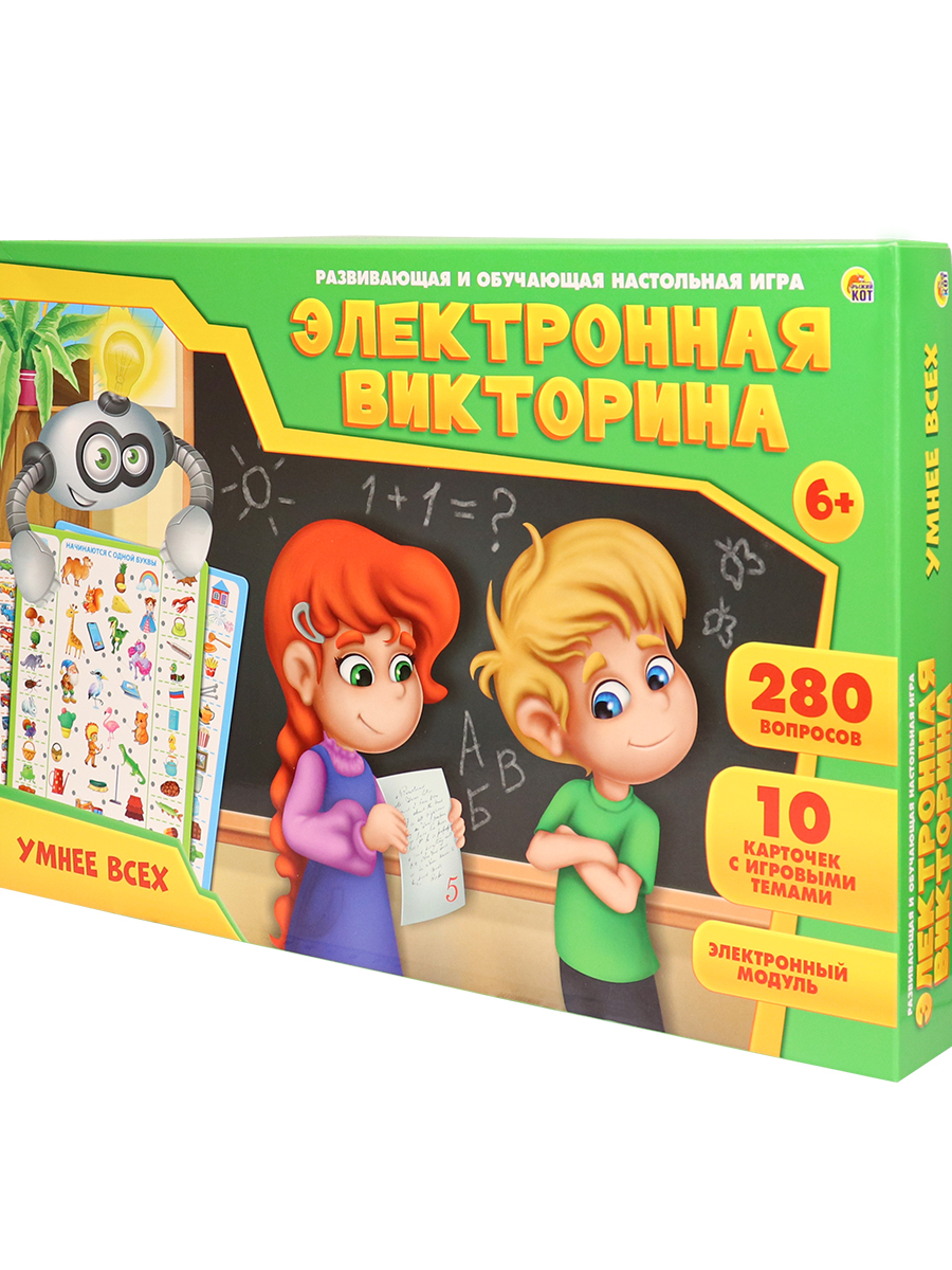 Настольная игра Рыжий кот Викторина - фото 5