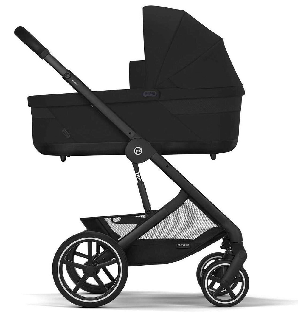 Коляска 2в1 Cybex Balios S Lux BLK черный - фото 2