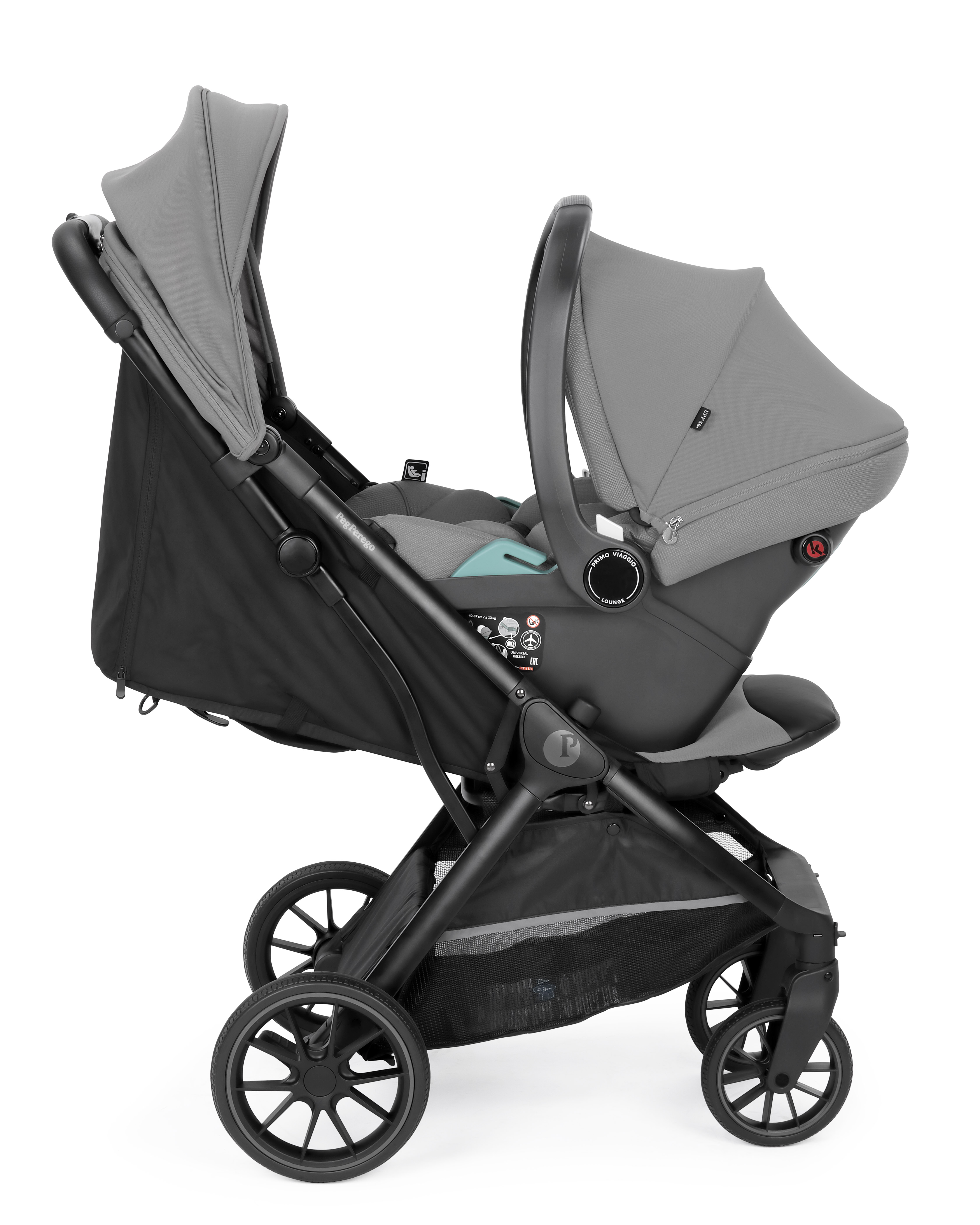 Коляска прогулочная Peg-Perego X-Country серый - фото 8