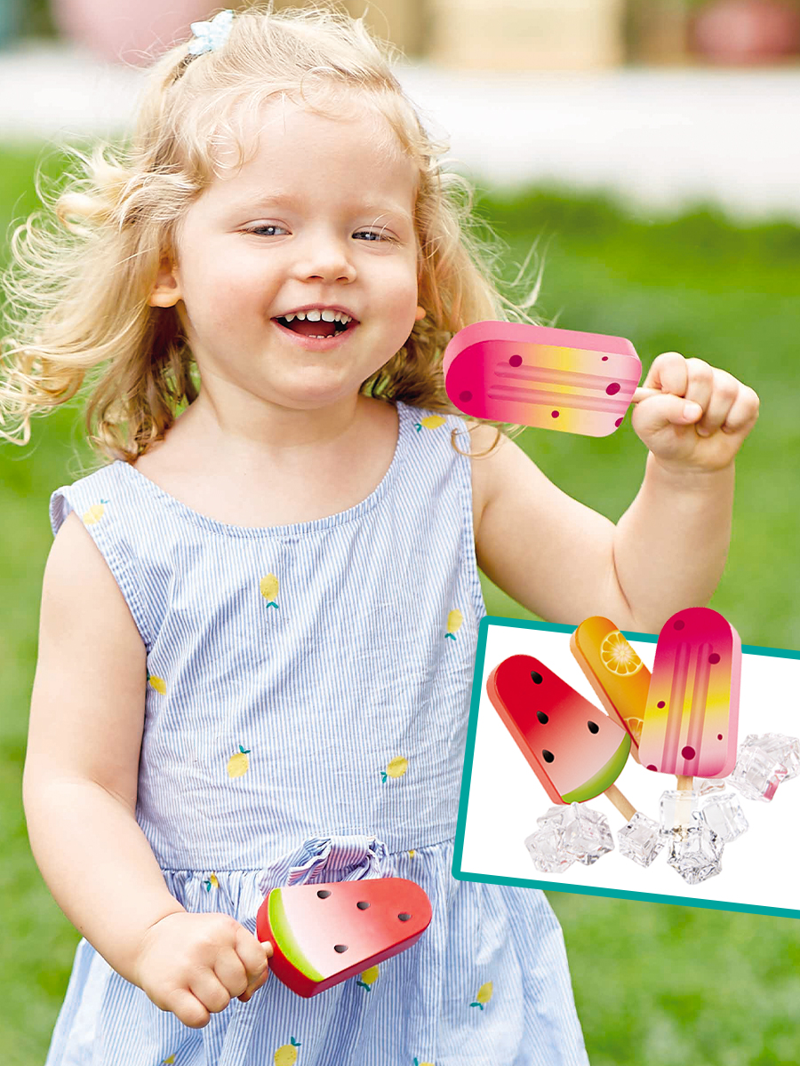 Игрушка HAPE Фруктовое мороженое 6 предметов в наборе E3175_HP - фото 3