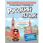 Книга КОЛИБРИ Русский язык в таблицах и комиксах