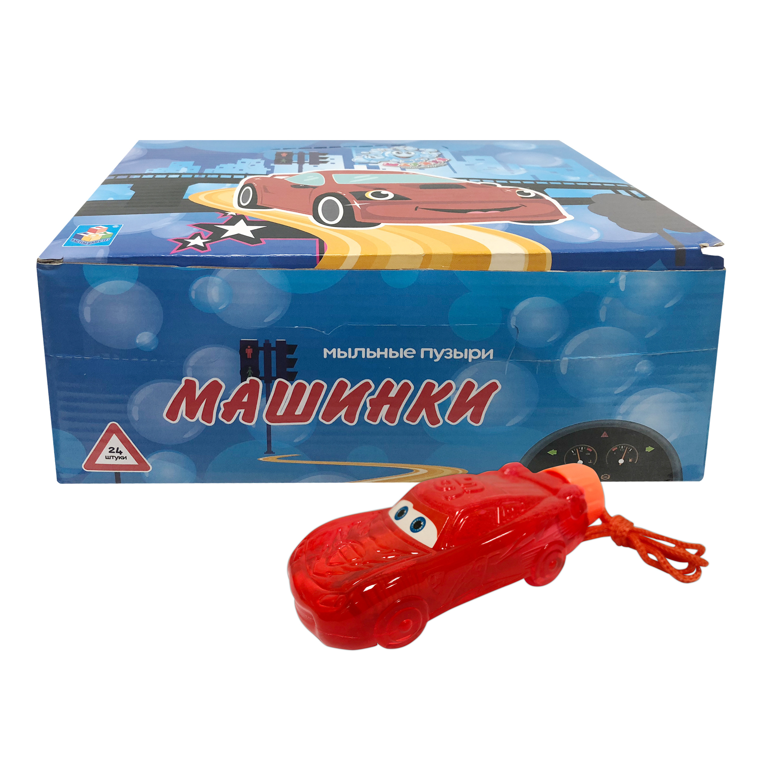 Мыльные пузыри 1TOY машинки 50мл - фото 3