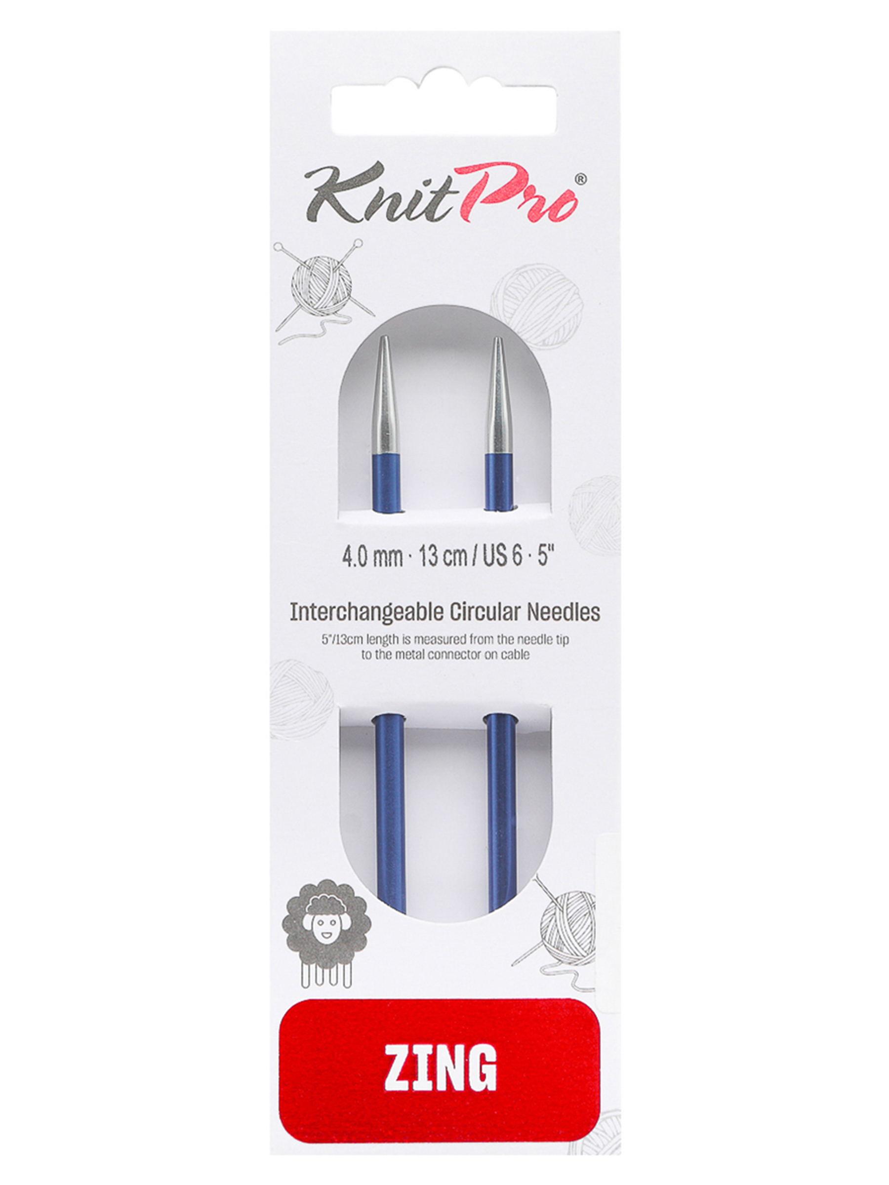 Спицы для вязания KnitPro круговые съемные - фото 3