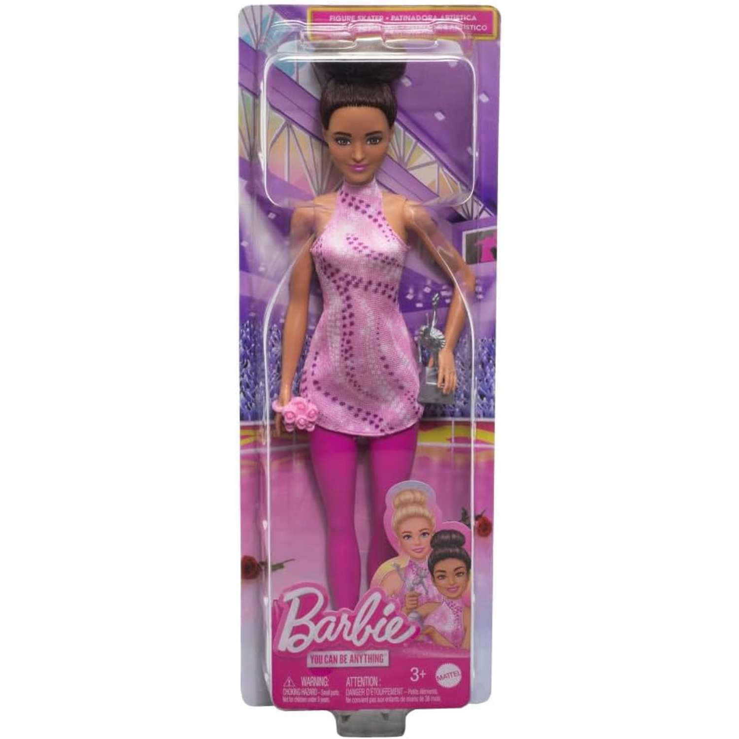 Кукла модельная Barbie Фигуристка HRG37 - фото 6